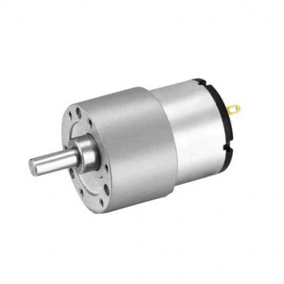 An JGB37-520 DC12V 107RPM/MIN Miniature Forward and Reverse Brushed DC Speed Reducer Motor