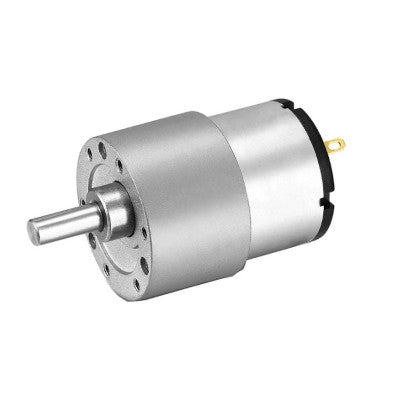 An JGB37-520 DC12V 320RPM/MIN Miniature Forward and Reverse Brushed DC Speed Reducer Motor