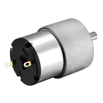 An JGB37-520 DC12V Miniature Forward and Reverse Brushed DC Speed Reducer Motor