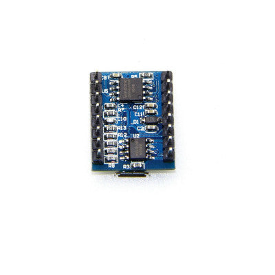 An JQ6500 Voice Module MP3 Module MCU Serial Port Control Broadcast one-on-one 5 Way Control Music IC 16Mbit