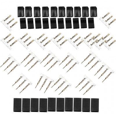 An JST-SH Servo Plug Set (Futaba) Gold Plated -10 Pieces Pack