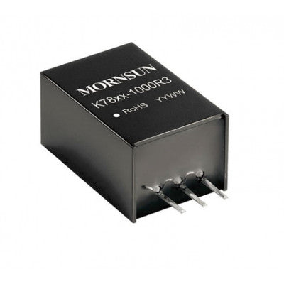 An K7815-1000R3 Mornsun +15V/-15V Output DC-DC Converter 1W Power Supply Module - SIP Package