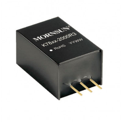 An K7815-2000R3 Mornsun 24V to 15V DC-DC Converter 2W Power Supply Module - SIP Package