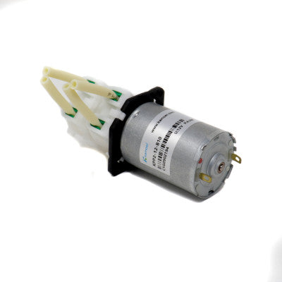 An Kamoer 12V 0.3-0.5A 150ml BPT tube double head liquid peristaltic pump