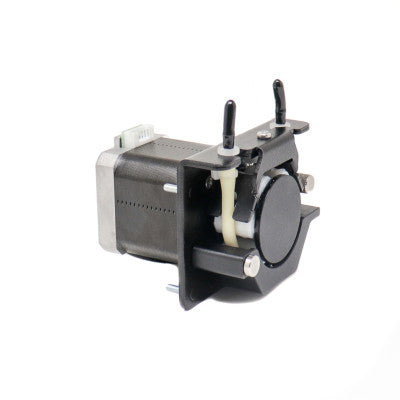 An Kamoer 12V 30ml-min BPT Tube stepper motor 6 rollers liquid peristaltic pump