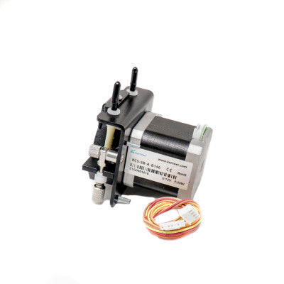 An Kamoer 12V 30ml-min BPT Tube stepper motor 6 rollers liquid peristaltic pump