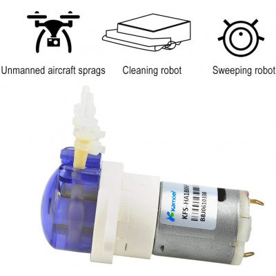 An Kamoer 24V 0.2A first level deceleration 45ml-min BTP Tube brush motor liquid peristaltic pump