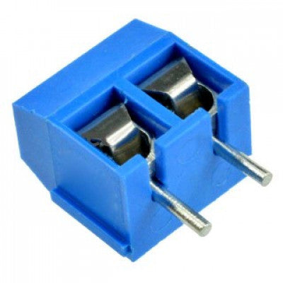 An KF301 2 Pin 5.08mm Pitch Plug-in Screw Terminal Block Connector