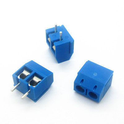 An KF301 2 Pin 5.08mm Pitch Plug-in Screw Terminal Block Connector