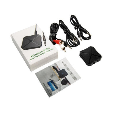 An KN319 Bluetooth 4.2 2 in 1 Receiver and Transmitter RCA 3.5MM AUX Jack