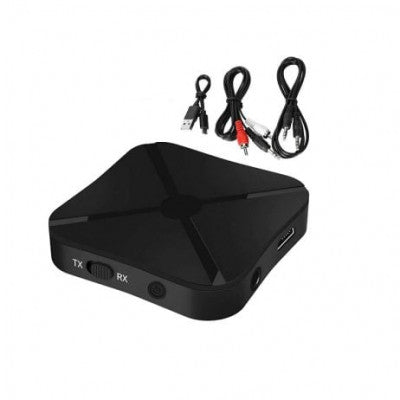 An KN319 Bluetooth 4.2 2 in 1 Receiver and Transmitter RCA 3.5MM AUX Jack