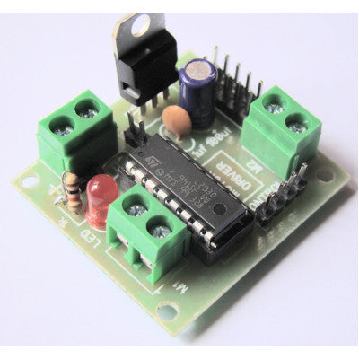 An L293D Motor Driver Board