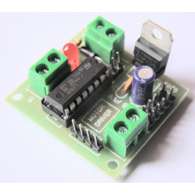An L293D Motor Driver Board