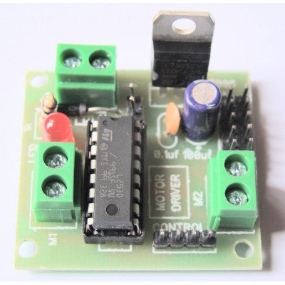 An L293D Motor Driver Board