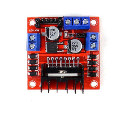 An L298N Dual H Bridge DC/Stepper Motor Driver Controller Module