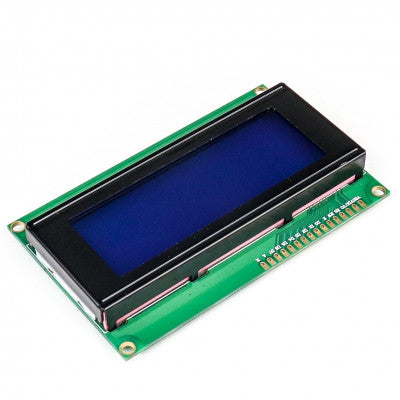 An LCD2004 Parallel LCD Display with Blue Backlight