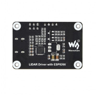 An LDROBOT 360° Omnidirectional Triangulation Lidar, 8m Radius Ranging, Software Start-stop Control