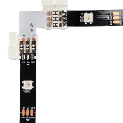 An LED Connector 3pin 10mm - Pack of 2