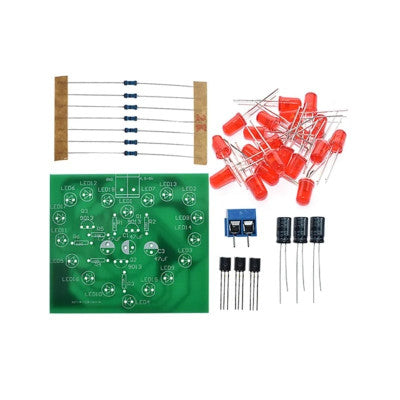 An LED Flashing Light Heart Circulation Flashing Light 18 Red LED Heart Light Kit