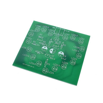 An LED Flashing Light Heart Circulation Flashing Light 18 Red LED Heart Light Kit