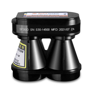 An Lightware SF30/D (200 m) microLiDAR