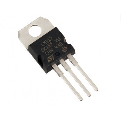 An LM317 IC - Variable Voltage Regulator IC