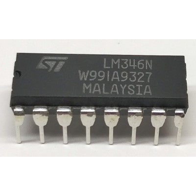 An LM346N Programmable Quad Bipolar Operational Amplifier IC DIP-16 Package