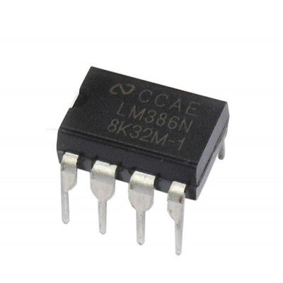 An LM386 Low Voltage Audio Power Amplifier IC DIP-8 Package
