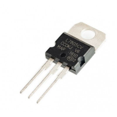 An LM7805 IC - 5V Positive Voltage Regulator IC
