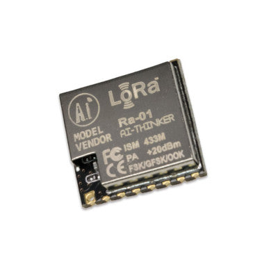 An LoRa RA-01 433Mhz SX1278 Long Range Wireless Module