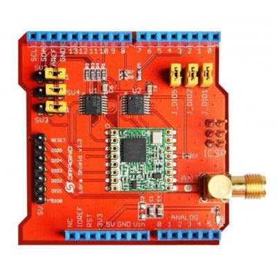 An Lora Shield Wireless Transmitter 433Mhz