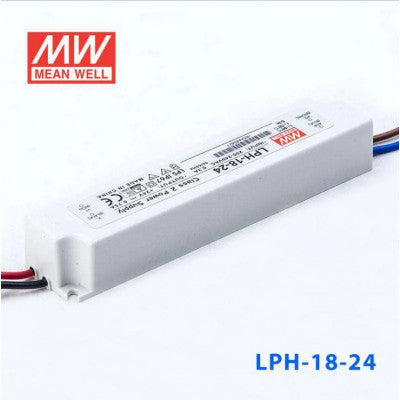 An LPH-18-24 Mean Well SMPS - 24V 0.75A 18W Waterproof LED Power Supply