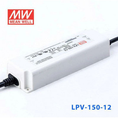 An LPV-150-12 Mean Well SMPS - 12V 10A 120W Waterproof LED Power Supply