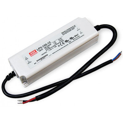 An LPV-150-12 Mean Well SMPS - 12V 10A 120W Waterproof LED Power Supply