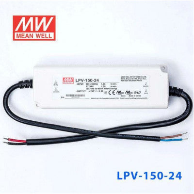An LPV-150-24 Mean Well SMPS - 24V 6.3A 151.2W Waterproof LED Power Supply