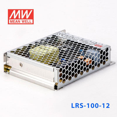 An LRS-100-12 Mean Well SMPS - 12V 8.5A - 102W Metal Power Supply