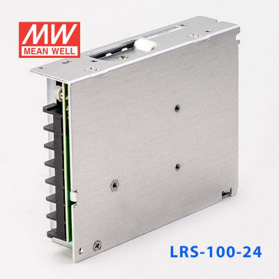 An LRS-100-24 Mean Well SMPS - 24V 4.5A - 108W Metal Power Supply