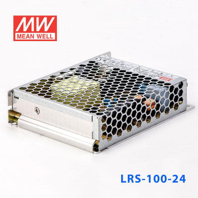 An LRS-100-24 Mean Well SMPS - 24V 4.5A - 108W Metal Power Supply