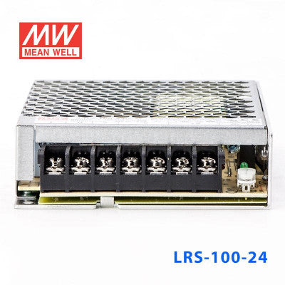 An LRS-100-24 Mean Well SMPS - 24V 4.5A - 108W Metal Power Supply