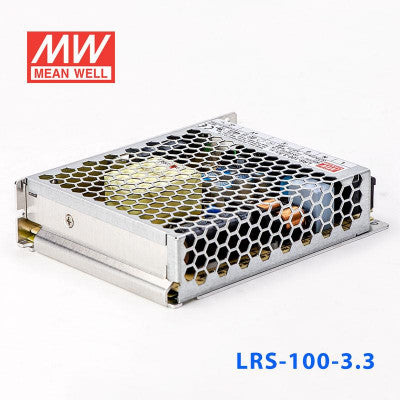 An LRS-100-3.3 Mean Well SMPS - 3.3V 20A - 66W Metal Power Supply