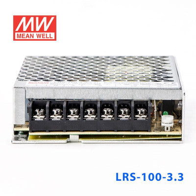 An LRS-100-3.3 Mean Well SMPS - 3.3V 20A - 66W Metal Power Supply