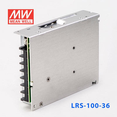 An LRS-100-36 Mean Well SMPS - 36V 2.2A - 100.8W Metal Power Supply