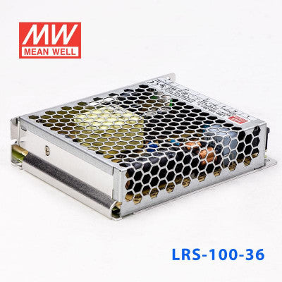 An LRS-100-36 Mean Well SMPS - 36V 2.2A - 100.8W Metal Power Supply