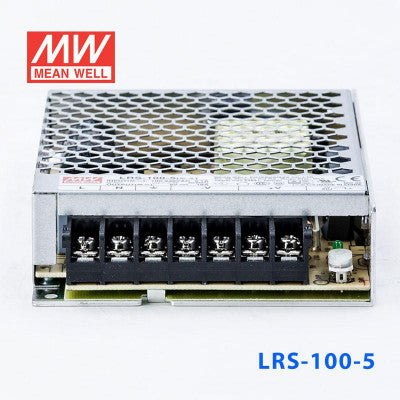 An LRS-100-5 Mean Well SMPS - 5V 18A - 90W Metal Power Supply