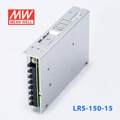 An LRS-150-15 Mean Well SMPS - 15V 10A - 150W Metal Power Supply