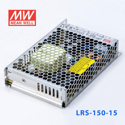 An LRS-150-15 Mean Well SMPS - 15V 10A - 150W Metal Power Supply