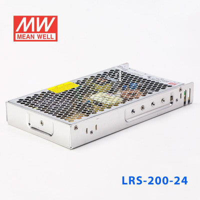 An LRS-200-24 Mean Well SMPS - 24V 8.8A - 211.2W Metal Power Supply