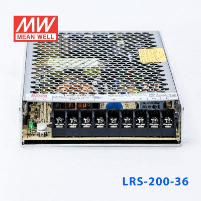 An LRS-200-36 Mean Well SMPS - 36V 5.9A - 212.4W Metal Power Supply