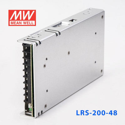 An LRS-200-48 Mean Well SMPS - 48V 4.4A - 211.2W Metal Power Supply