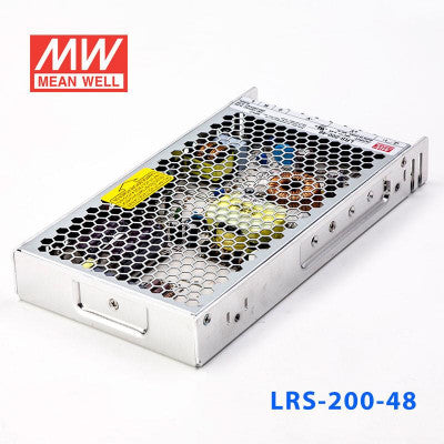 An LRS-200-48 Mean Well SMPS - 48V 4.4A - 211.2W Metal Power Supply
